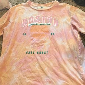 H&M Pastel Boston Basketball Tee